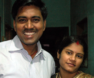 Kumar and wife