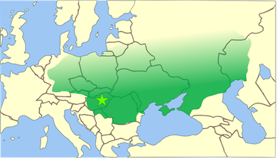 Hunnernas rike sträckte sig från Centralasiens stäpper i öster till nuvarande Tyskland i väster, från Östersjön i norr till Svarta havet i söder.