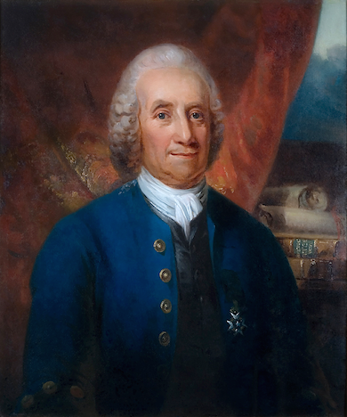 Emanuel Swedenborg (1688-1772) av Carl Frederik von Breda