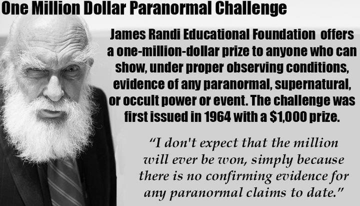 James Randis utmaning visar sig vara en bluff en HOAX