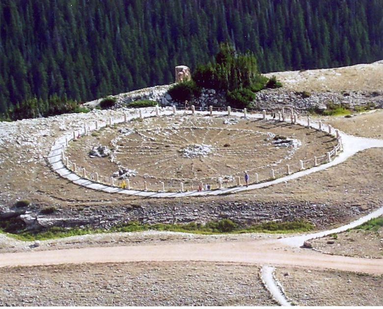 The Medicine Wheel in Bighorn National Forest, Wyoming