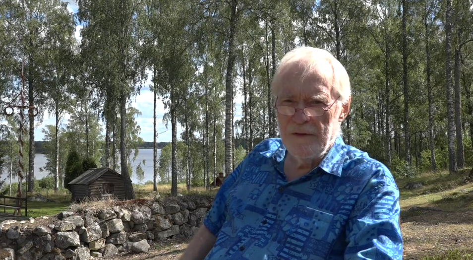 Dr Erik Enby, i dokumentären "Sista striden" Foto Börje Peratt
